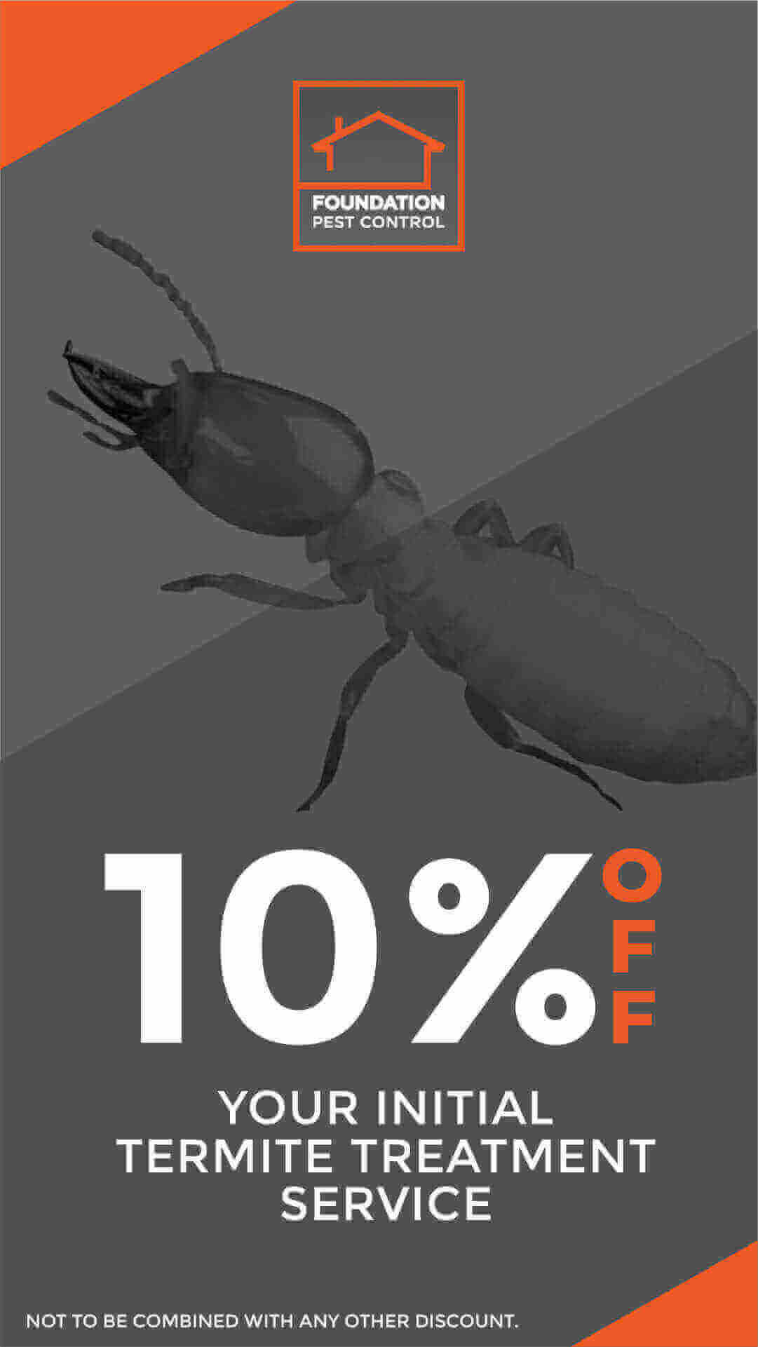 Initial Termite Treatment Coupon Foundation Pest Control
